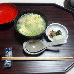 皆美館 - 夕食の丸雑炊