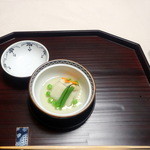 皆美館 - 夕食、うすい道明寺