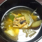 皆美館 - 夕食、鰻のしゃくもどき