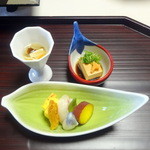 皆美館 - 夕食の前菜