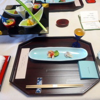 皆美館 - 夕食の先付、前菜