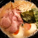 ラーメン工房 ふくや - 豊（とよ）ラーメン：630円＋味玉：100円