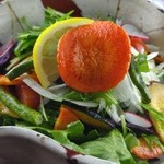 Mixed salad of seasonal vegetables