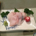 どんぐり - タラの刺身です。