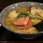 麺処いぐさ - 味玉塩ラーメン