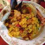 カサ・ベリヤ - スペイン釜飯（パエージャ）（２人前￥3,672）
                                lunes, dos de mayo de 2016