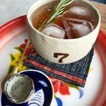 ルワム - 韓国の冷たいザクロのお茶  ソーダ割で爽やかです