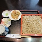 生粋そば玉屋 - 生さくら海老かき揚げせいろ