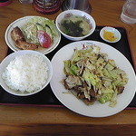 王ちゃん亭 - 回鍋肉定食