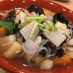 天ぷら 蕎楽亭 - こづゆ