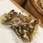 天ぷら 蕎楽亭 - 舞茸