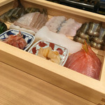 天ぷら 蕎楽亭 - 天ぷらのネタ