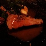 モルソー - 骨付き仔羊の香草パン粉焼きとジャガイモ