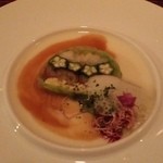 モルソー - 夏野菜たっぷりのテリーヌ 白アスパラガスのクリーム