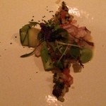 モルソー - 天然真鯛あぶりのカルパッチョ セビーチェ風