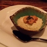 モルソー - とうもろこしのムースうに添え