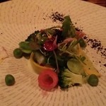 モルソー - モルソー畑の彩り有機野菜のサラダ