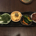 嬉々 わらまさ - おまかせ前菜4種盛り