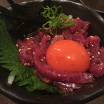 嬉々 わらまさ - 熊本産馬肉ユッケ