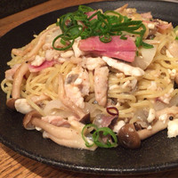魚牛 - ペペロンチーノ焼きそば
