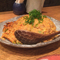 魚牛 - 納豆キムチオムレツ