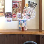 築地銀だこハイボール酒場 - H28.5　壁向きカウンター席