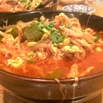 炭焼 金竜山 - 2016/5_ユッケジャンクッパ