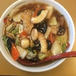 レストラン三宝 - 五目うま煮麺