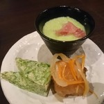 Nikushoku Dainingu Asahi - 前菜三種盛