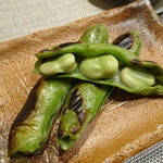 禅紫 - 16.05　焼き空豆