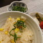 禅紫 - 16.05　トウモロコシの土鍋ご飯