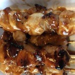 炭火やきとり ここ屋 - 鳥むねの串焼きでした。