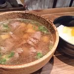 Nikukei Izakaya Nikujuuhachibanya Gotandaten - 肉吸い飯