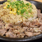 Peppa Ranchi - お肉たっぷりビーフペッパーライス、ごはん大盛