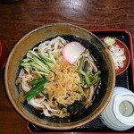 味生庵 - つゆ投入
            