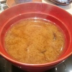 てんぷら 近藤 - 赤だし