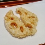 てんぷら 近藤 - 蓮根（茨城）