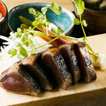 Straw-grilled bonito set meal