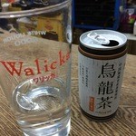 浅見本店 - 焼酎半分　ウーロン茶