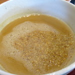 彩龍一番 - 2016年5月　つけ麺のスープ