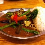 カレーの店 プーさん - 野菜チキンカレー(レギュラー）　\1,500