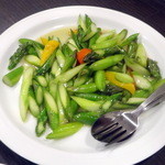 中華ダイニング高格 - アスパラニンニク風味炒め
