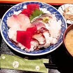 Shunsai Kappou Washin - 海鮮丼　2016年5月