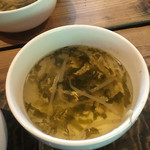 韓国家庭料理 青山 - スープ