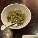 東方紅 - 炒飯のスープ