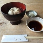 霧下蕎麦高はし - そばがき（980円）