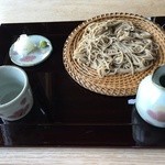 霧下蕎麦高はし - せいろ（880円）