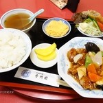 香州園 - 2016年3月　香州園定食【1250円】ちょっと割高かな～(´Д｀)