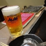 IKORA - 2016年3月　生ビール中【500円】