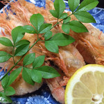 天一 - あかすエビの唐揚げ